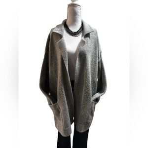 Thread & Supply Heather Gray Cardigan XL